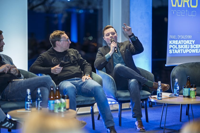 Uczestnicy Startup WRO Meetup.