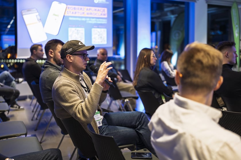 Uczestnicy Startup WRO Meetup.