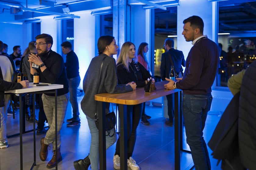 Uczestnicy Startup WRO Meetup.