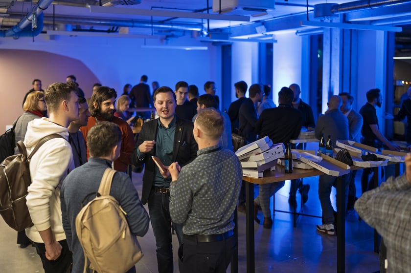 Uczestnicy Startup WRO Meetup.