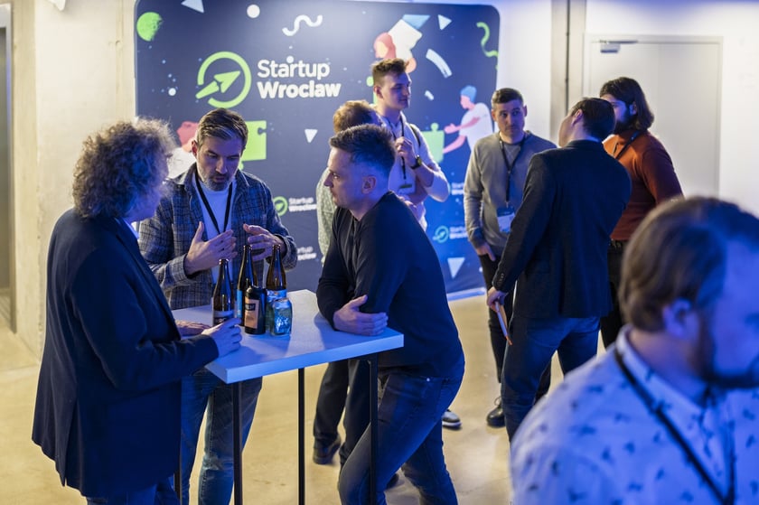 Uczestnicy Startup WRO Meetup.
