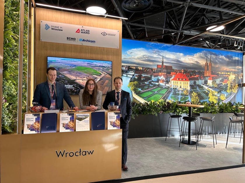 Wrocławska delegacja na Międzynarodowych Targi Nieruchomości i Inwestycji w Cannes.