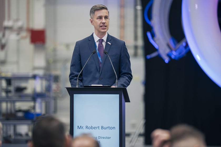 Spółka GE Aerospace ogłosiła w poniedziałek 24 marca oficjalne otwarcie nowoczesnego zakładu obsługi technicznej silników lotniczych XEOS w Środzie Śląskiej koło Wrocławia
