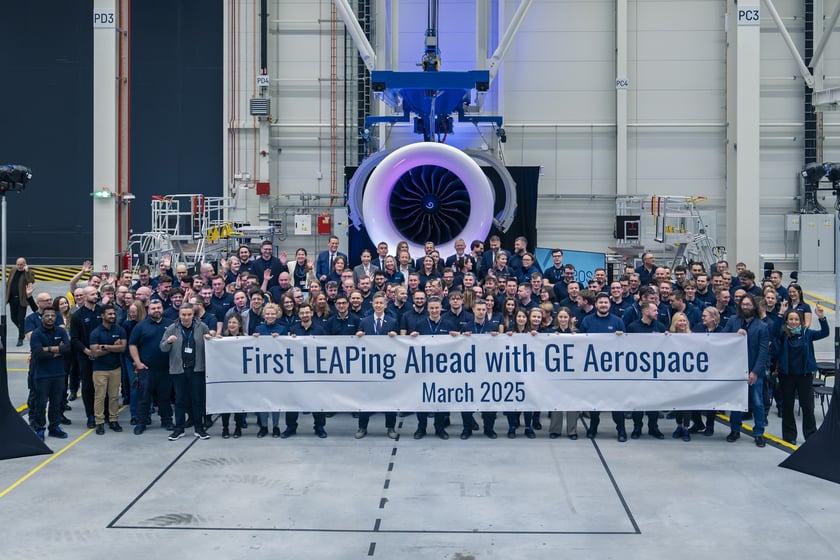 Spółka GE Aerospace ogłosiła w poniedziałek 24 marca oficjalne otwarcie nowoczesnego zakładu obsługi technicznej silników lotniczych XEOS w Środzie Śląskiej koło Wrocławia