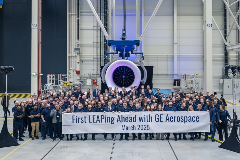 Spółka GE Aerospace ogłosiła w poniedziałek 24 marca oficjalne otwarcie nowoczesnego zakładu obsługi technicznej silników lotniczych XEOS w Środzie Śląskiej koło Wrocławia
