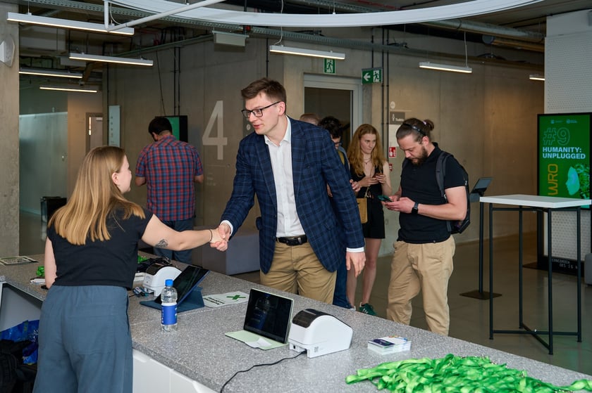 Uczestnicy Startupu WRO Meetup