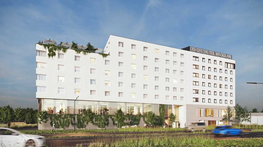 Arche Hotel Wrocław II koło lotniska we Wrocławiu