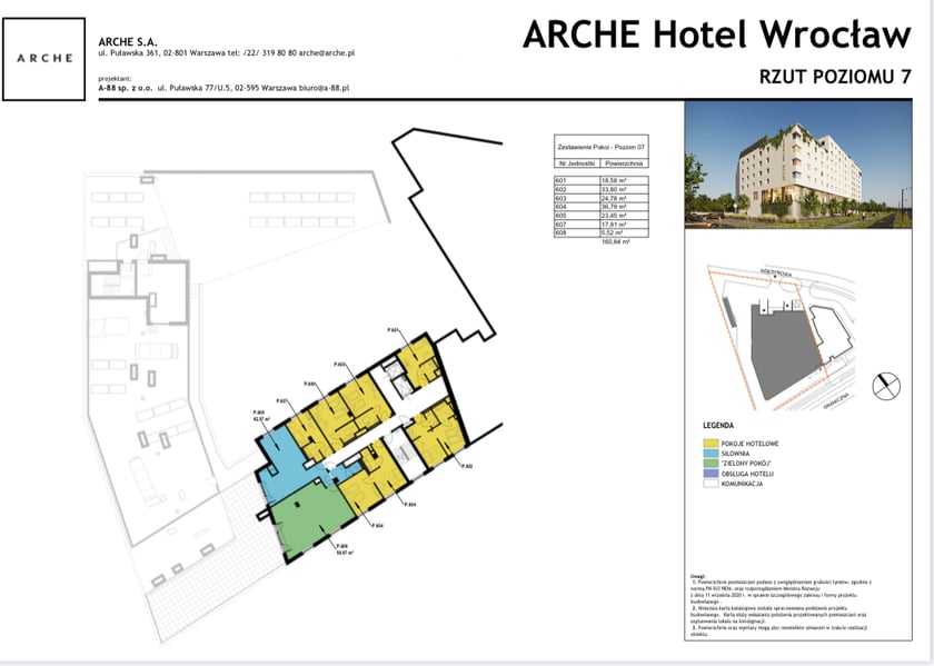 Arche Hotel Wrocław II koło lotniska we Wrocławiu
