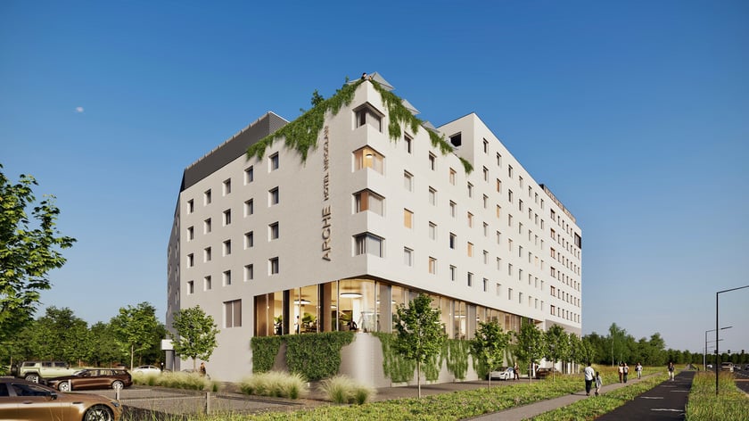 Arche Hotel Wrocław II koło lotniska we Wrocławiu