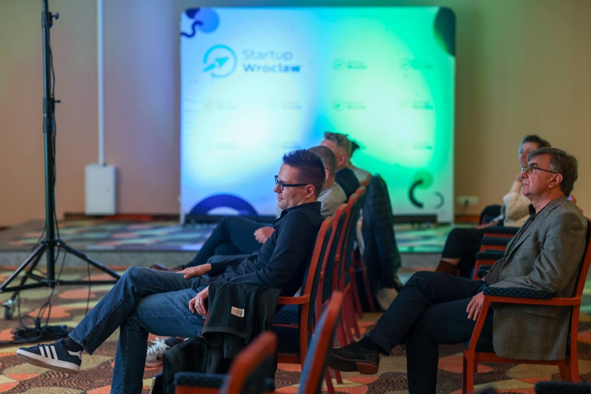 Uczestnicy konferencji „Wall Street Startupy, czyli aniołowie biznesu. Inwestycje. Exity”.