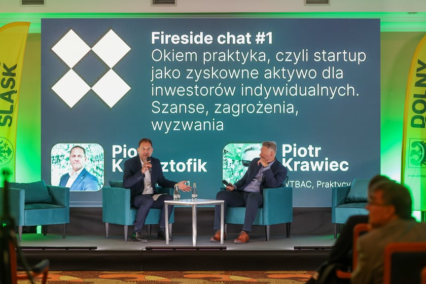 Uczestnicy konferencji „Wall Street Startupy, czyli aniołowie biznesu. Inwestycje. Exity”.