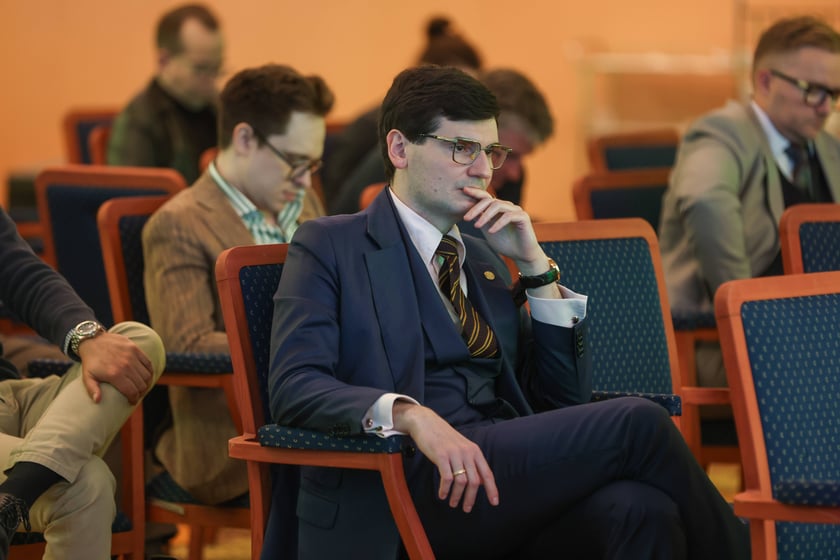 Uczestnicy konferencji „Wall Street Startupy, czyli aniołowie biznesu. Inwestycje. Exity”.