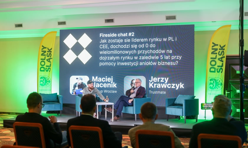 Uczestnicy konferencji „Wall Street Startupy, czyli aniołowie biznesu. Inwestycje. Exity”.