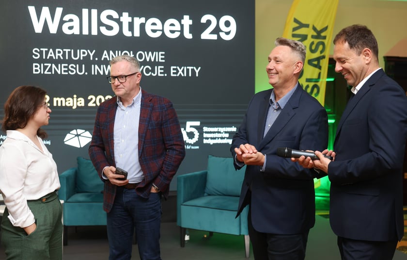Uczestnicy konferencji „Wall Street Startupy, czyli aniołowie biznesu. Inwestycje. Exity”.