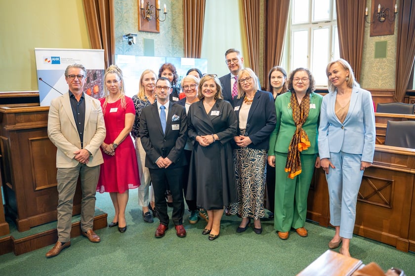 Uczestnicy konferencji „Wrocław dla Przedsiębiorców – Rynek Pracy 2025”.