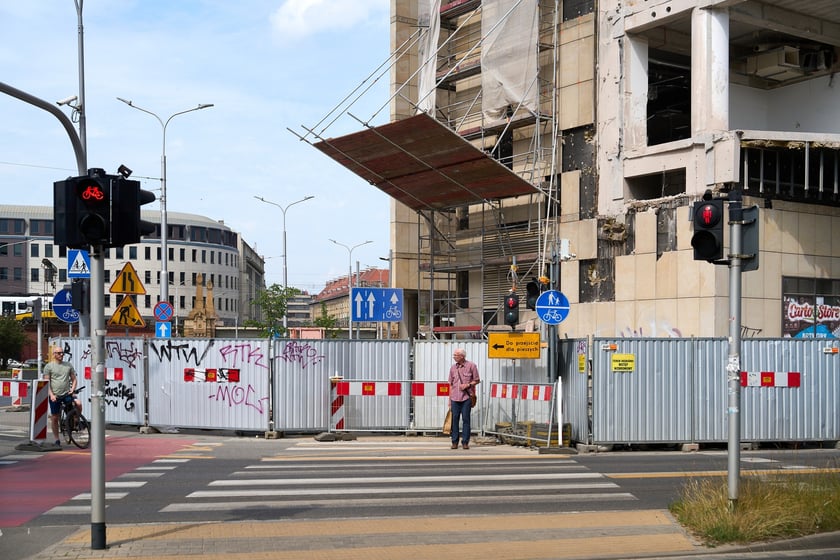 Wyburzanie Arkad Wrocławskich, 23 czerwca 2025