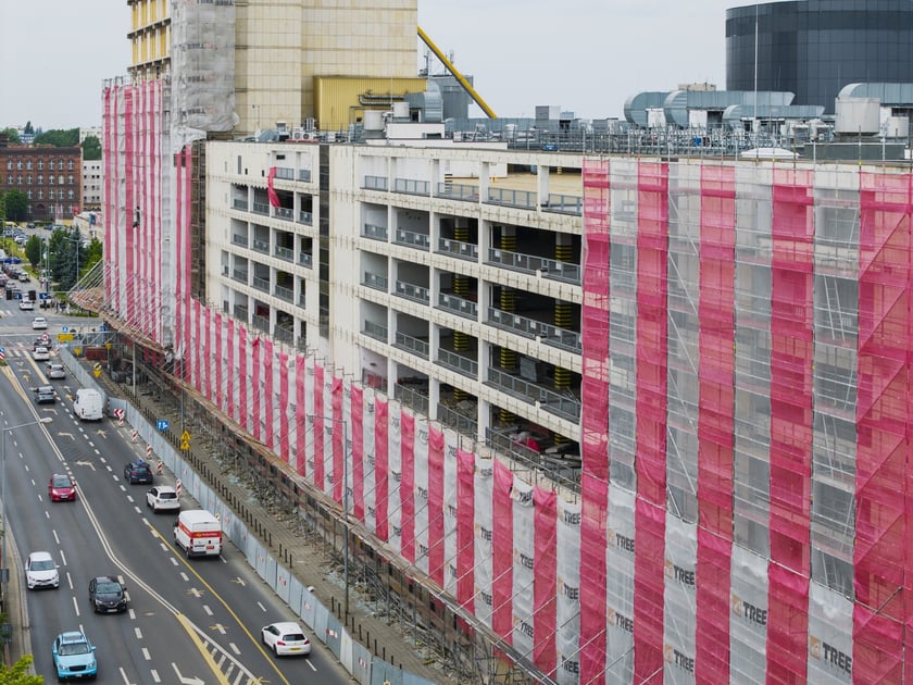 Wyburzanie Arkad w pierwszej połowie czerwca 2025