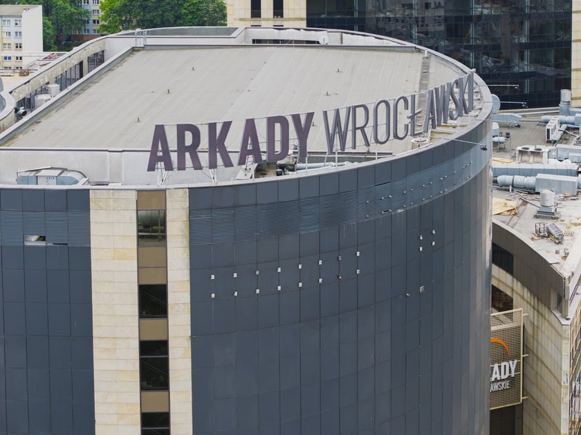 Wyburzanie Arkad w pierwszej połowie czerwca 2025