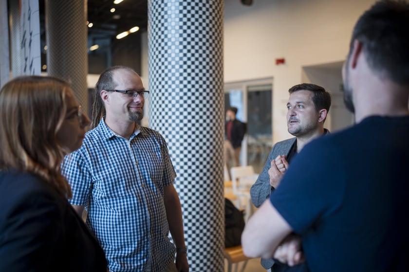 Uczestnicy pace Connect MeetUP.