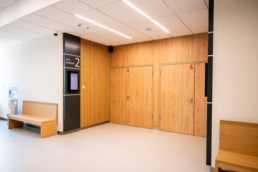 Nowy budynek Sądu Apelacyjnego we Wrocławiu w czerwcu 2025 po otwarciu