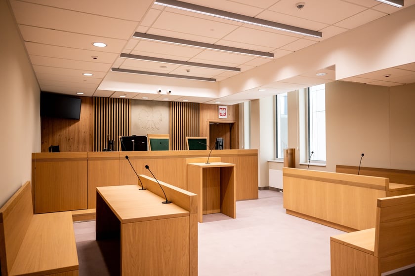 Nowy budynek Sądu Apelacyjnego we Wrocławiu w czerwcu 2025 po otwarciu