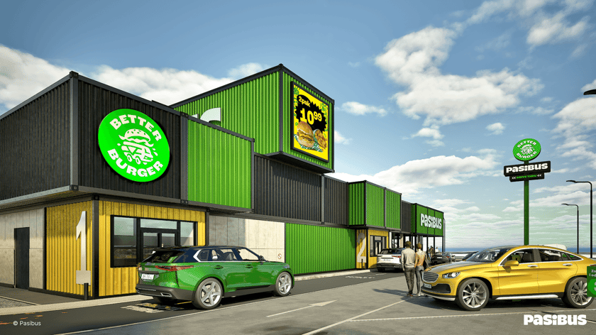 Wizualizacja restauracji Pasibus