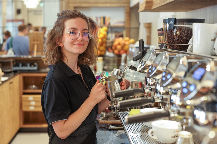 Green Caffe Nero na Rynku w dniu otwarcia (20 sierpnia 2025)