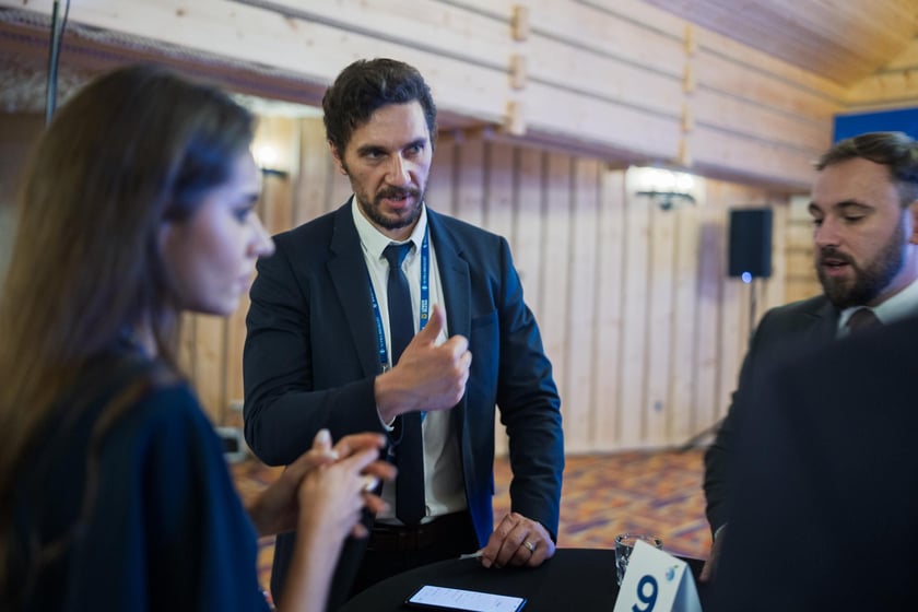 Uczestnicy forum networkingowego