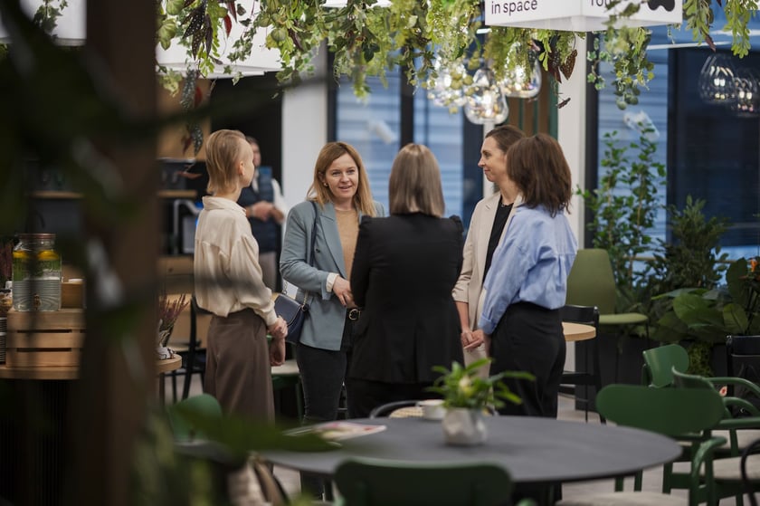 Uczestnicy śniadania biznesowego Invest in Wroclaw.