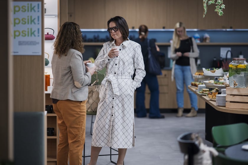 Uczestnicy śniadania biznesowego Invest in Wroclaw.