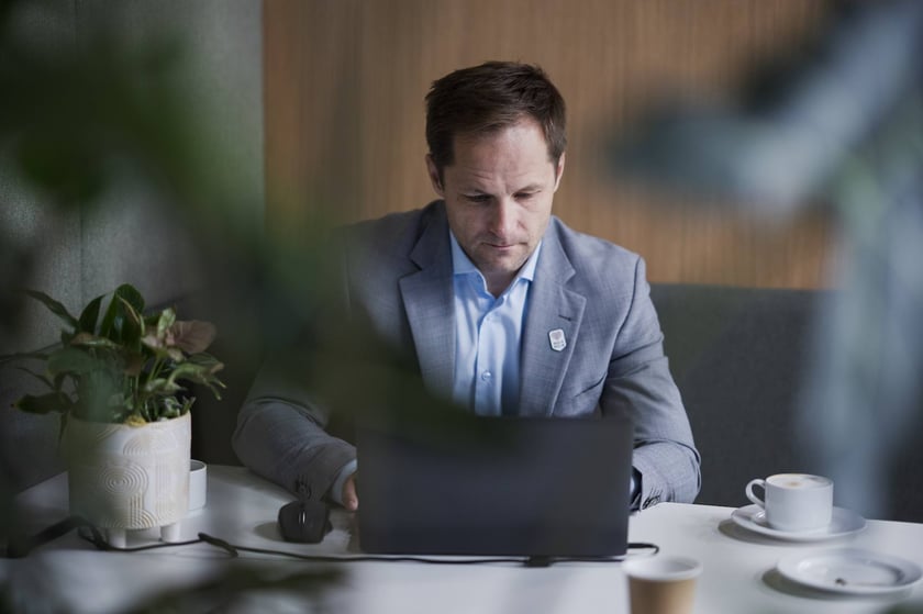 Uczestnicy śniadania biznesowego Invest in Wroclaw.