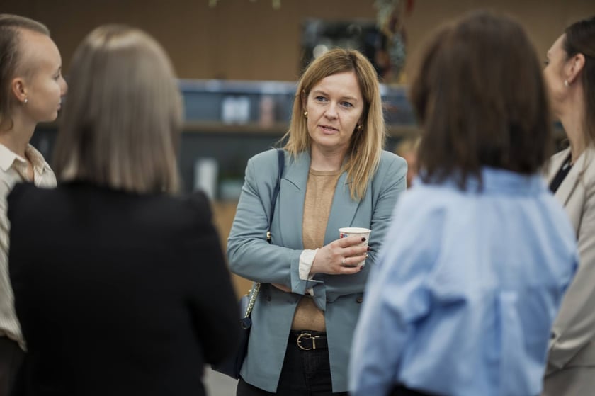 Uczestnicy śniadania biznesowego Invest in Wroclaw.