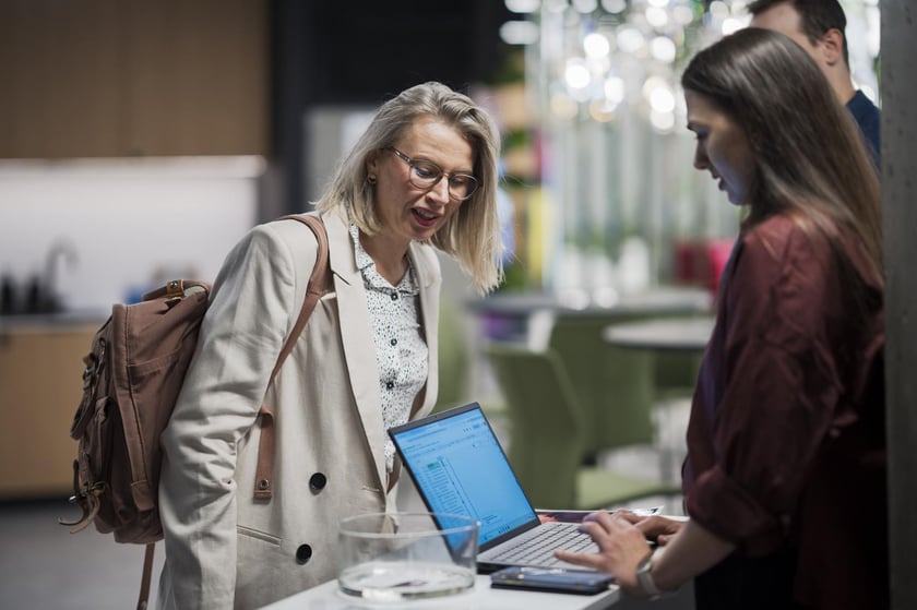 Uczestnicy śniadania biznesowego Invest in Wroclaw.