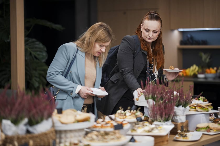 Uczestnicy śniadania biznesowego Invest in Wroclaw.