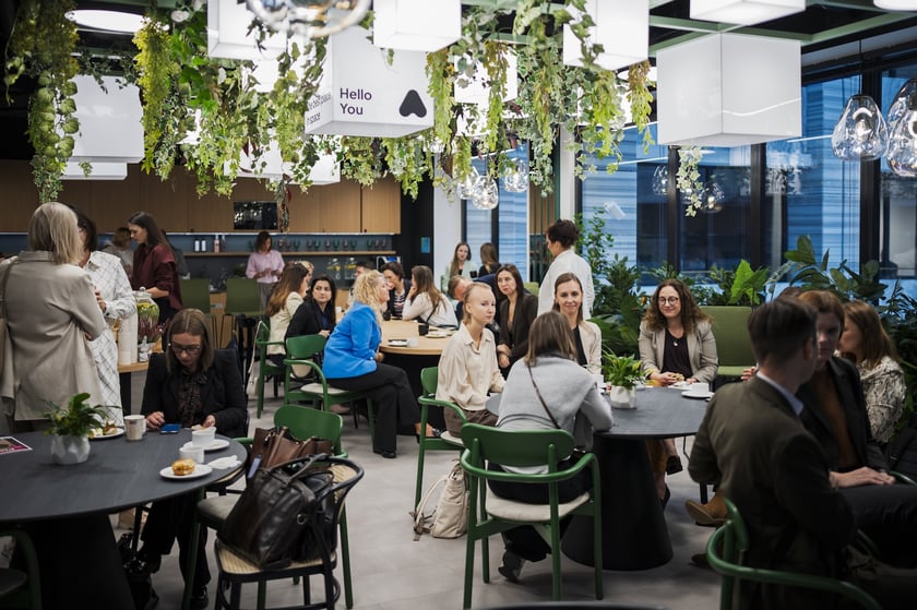 Uczestnicy śniadania biznesowego Invest in Wroclaw.