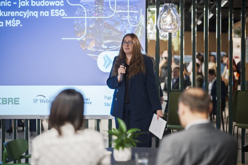 Uczestnicy śniadania biznesowego Invest in Wroclaw.