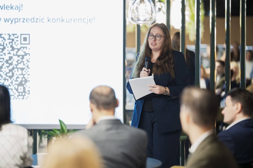 Uczestnicy śniadania biznesowego Invest in Wroclaw.