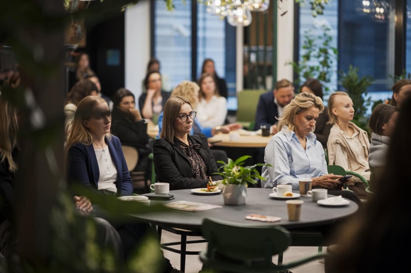 Uczestnicy śniadania biznesowego Invest in Wroclaw.