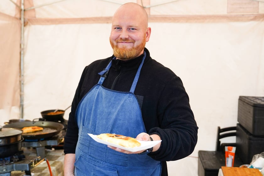 Uczestnicy Wrocławskiego Oktoberfest  na placu Nowy Targ, 11.10.2025 r.