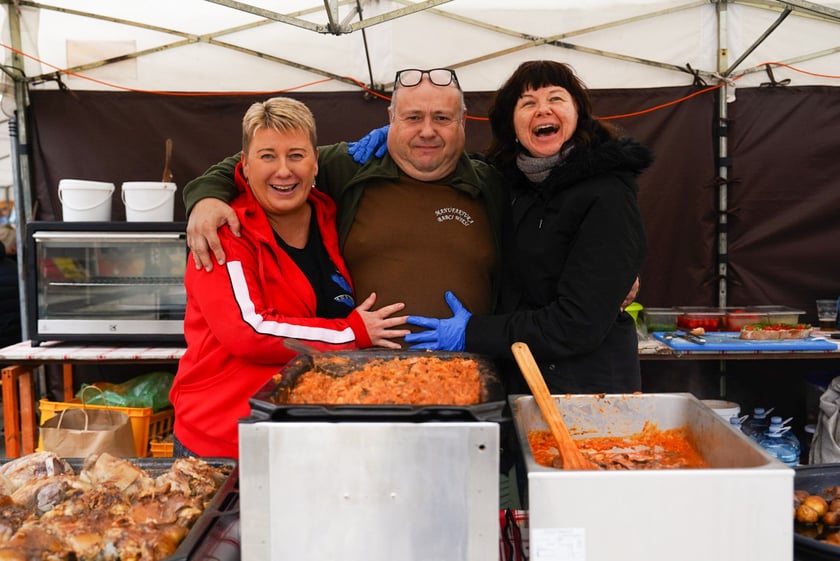 Uczestnicy Wrocławskiego Oktoberfest  na placu Nowy Targ, 11.10.2025 r.