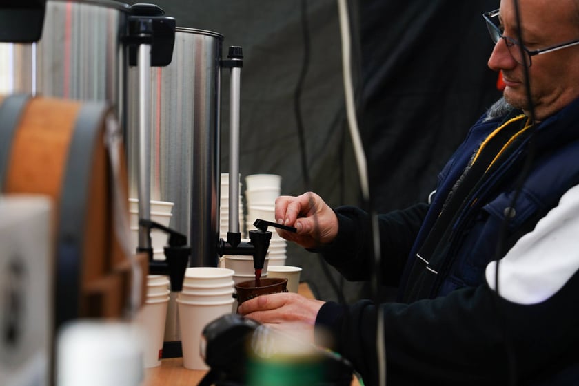 Uczestnicy Wrocławskiego Oktoberfest  na placu Nowy Targ, 11.10.2025 r.