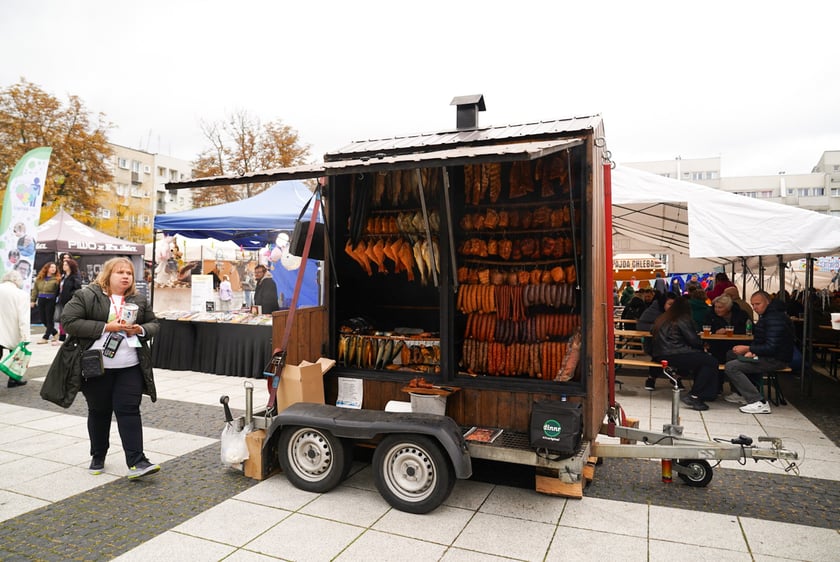 Uczestnicy Wrocławskiego Oktoberfest  na placu Nowy Targ, 11.10.2025 r.