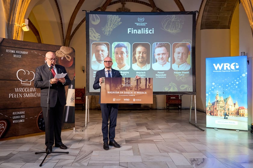 Kulinarne Grand Prix Wrocławia, gala w Sali Wielkiej Starego Ratusza, Wrocław, 22 października 2025