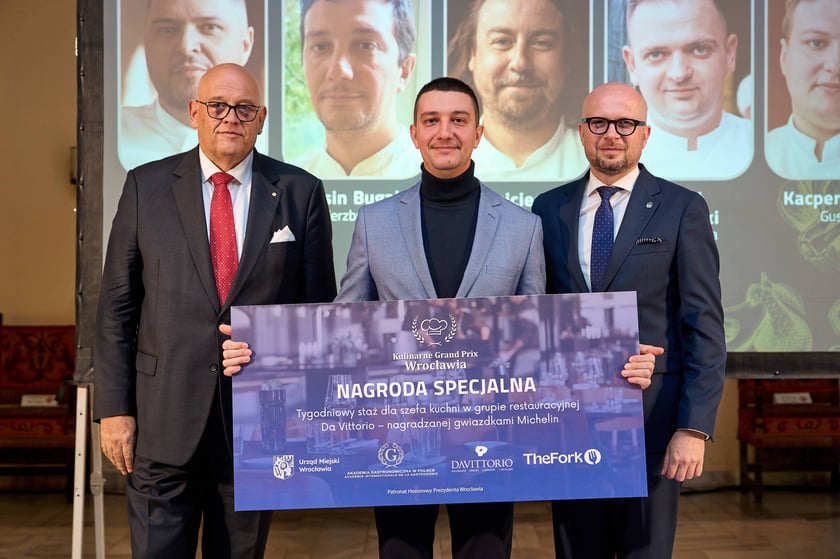 Kulinarne Grand Prix Wrocławia, gala w Sali Wielkiej Starego Ratusza, Wrocław, 22 października 2025