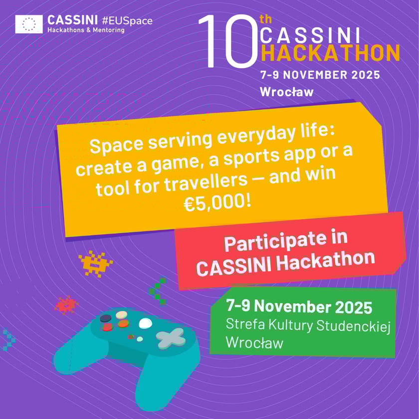 10th CASSINI Hackathon już w listopadzie