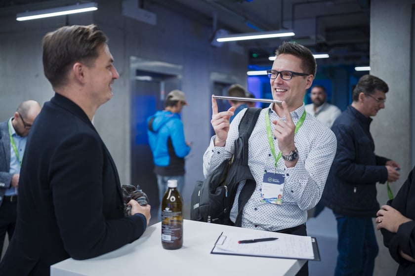 Uczestnicy 11. edycji Startup WRO Meetup.