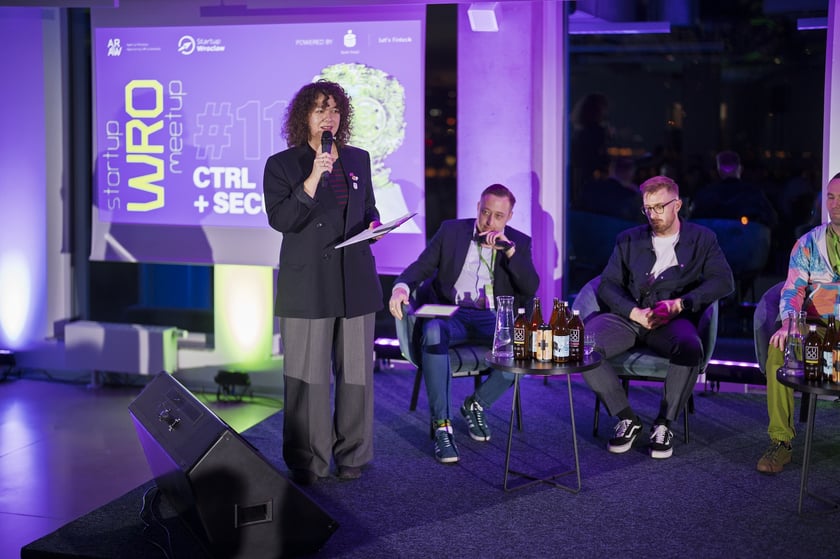 Uczestnicy 11. edycji Startup WRO Meetup.