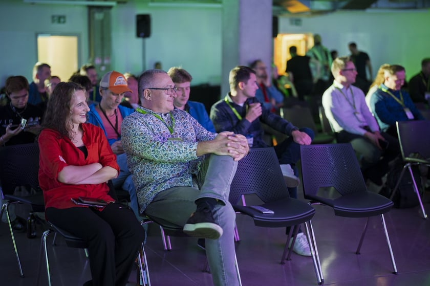 Uczestnicy 11. edycji Startup WRO Meetup.