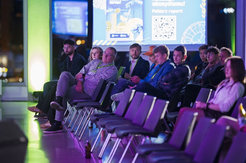 Uczestnicy 11. edycji Startup WRO Meetup.