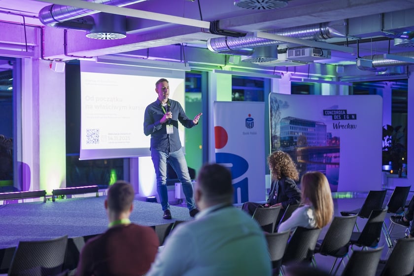 Uczestnicy 11. edycji Startup WRO Meetup.